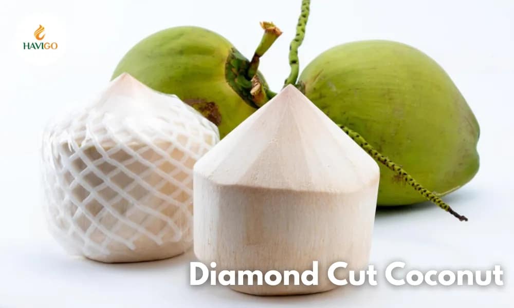 Vietnamese Diamond Cut Coconut