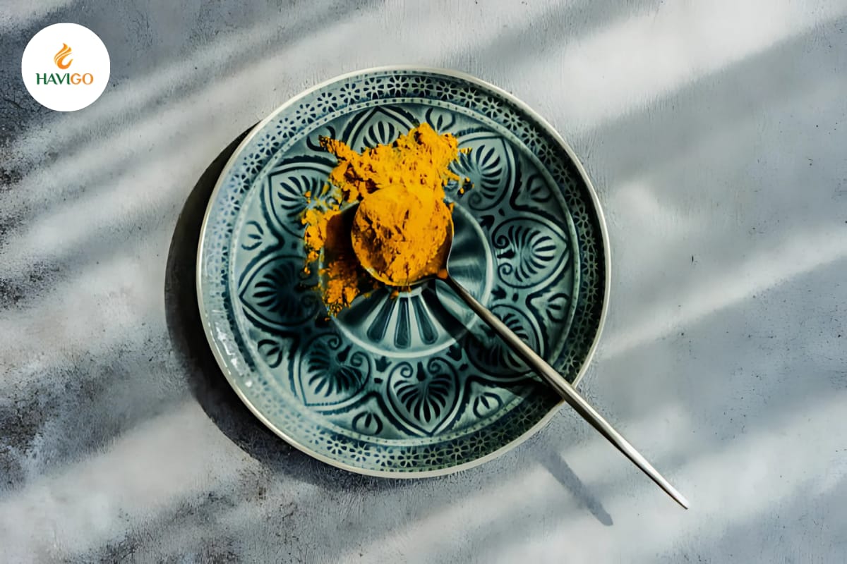 Dried turmeric for export