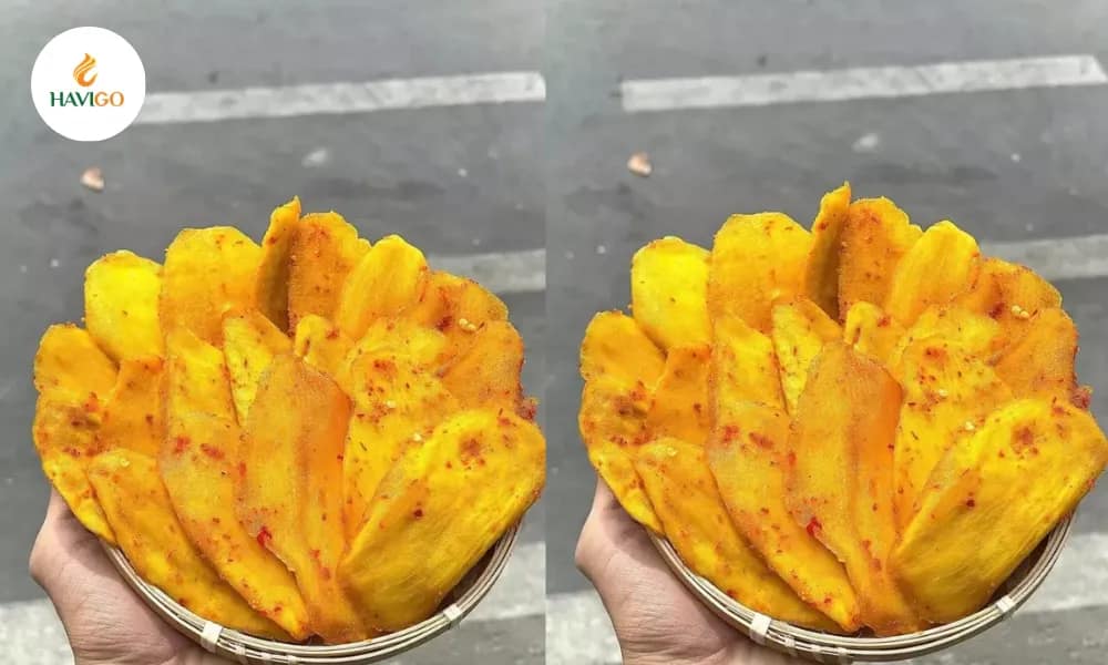 Soft Dried Mango with Chili Salt
